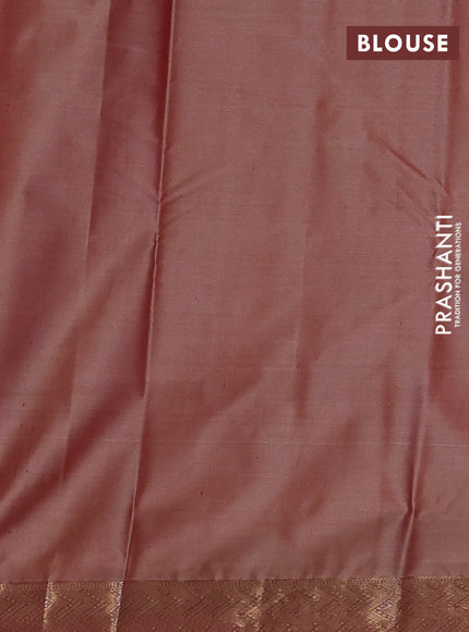 Bangalori silk saree maroon with allover ikat weaves and zari woven border
