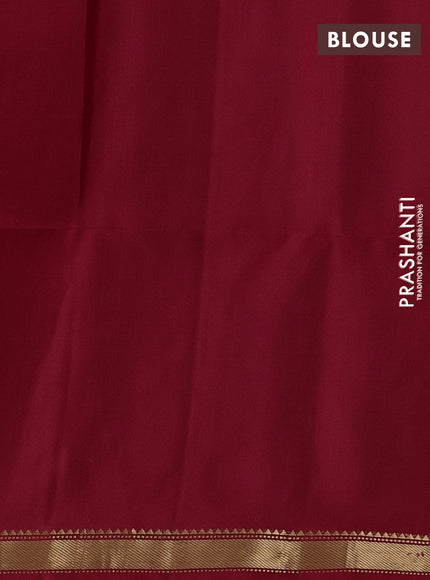 Red Pure Soft Silk Saree - Buttas
