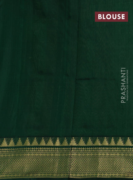 Green Venkatagiri Silk - Zari Buttas