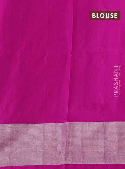 Red & Pink Venkatagiri Silk - Zari Buttas