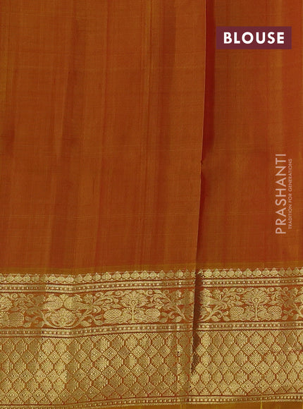 Mustard Yellow Venkatagiri Silk - Zari Buttas