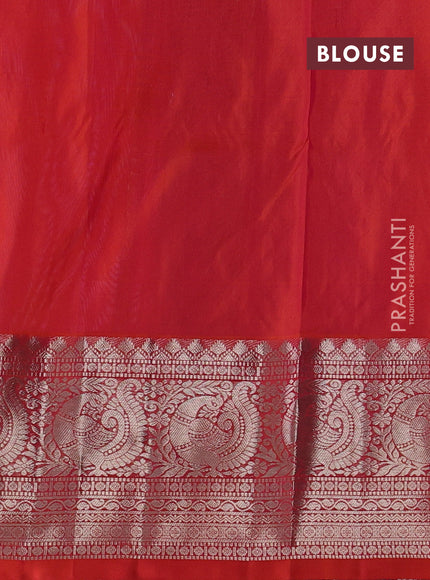 Light Pink & Pink Venkatagiri Silk - Zari Buttas