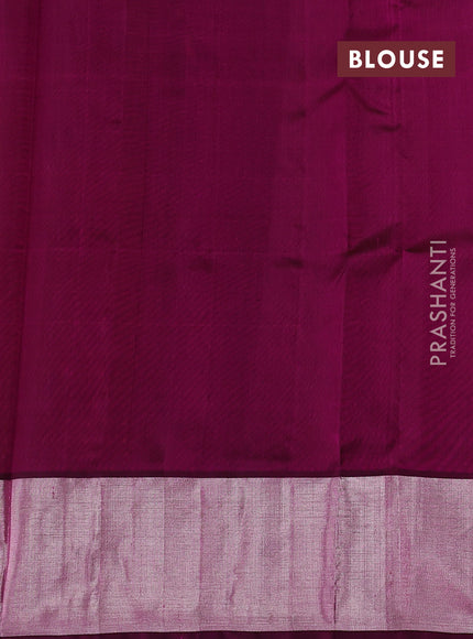 Pink & Magenta Pink Venkatagiri Silk - Zari Buttas