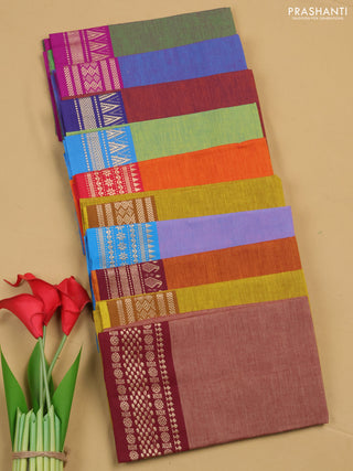 Chettinad cotton blouse bit assorted colours & design and pack of 10