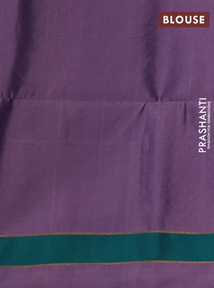 Lavender Shade &  Kanchipuram Soft Silk Sarees - Buttas