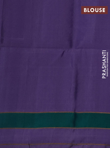 Lavender &  Kanchipuram Soft Silk Sarees - Buttas