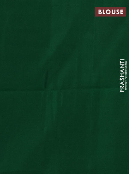 Mehendi Green & Green Kanchipuram Soft Silk Sarees - Buttas