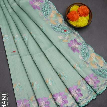 Collection image for: Embroidered Semi Raw Silks
