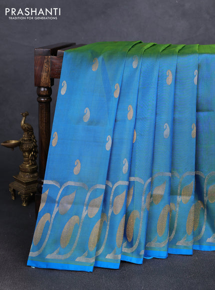 Violet Uppada Silk Saree - Buttas