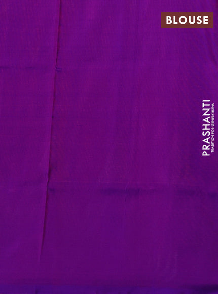 Purple Uppada Silk Saree - Buttas