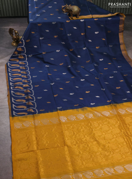 Peacock Green Uppada Silk Saree - Buttas
