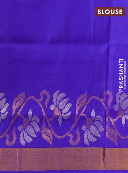 Lavender Uppada Silk Saree - Buttas