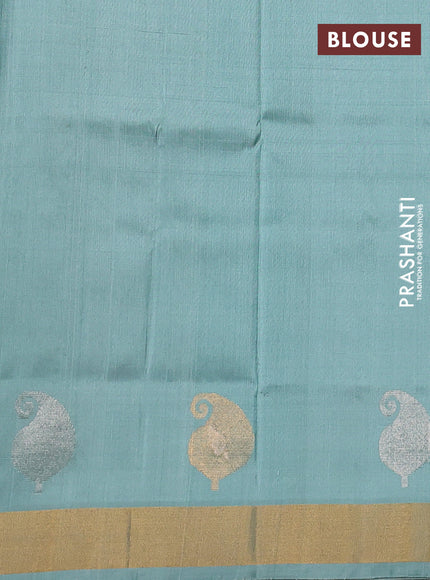 Pastel Green Uppada Silk Saree - Buttas