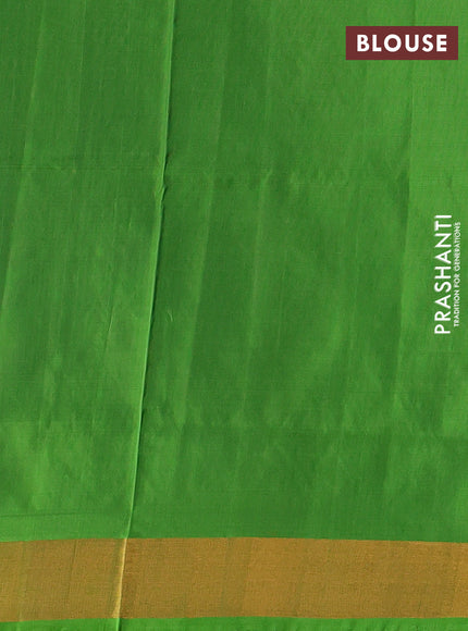Wine  Uppada Silk Saree - Buttas