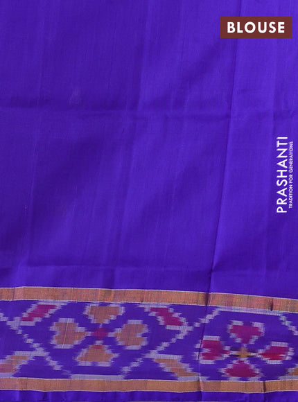 Violet Uppada Silk Saree - Buttas