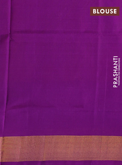 Purple Uppada Silk Saree - Buttas