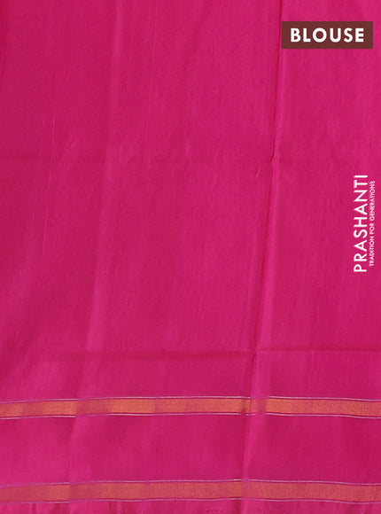 Pink  Uppada Silk Saree - Zari Weaves