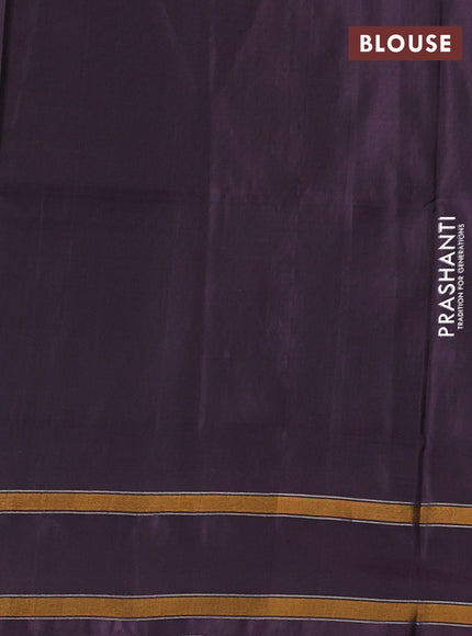 Jamun  Uppada Silk Saree - Zari Weaves
