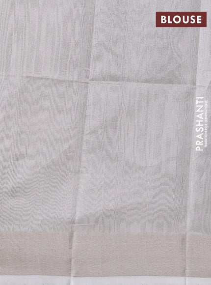 Olive Green Uppada Silk Saree - Buttas