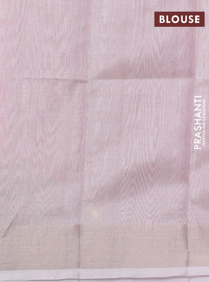 Pink Uppada Silk Saree - Coin Buttas