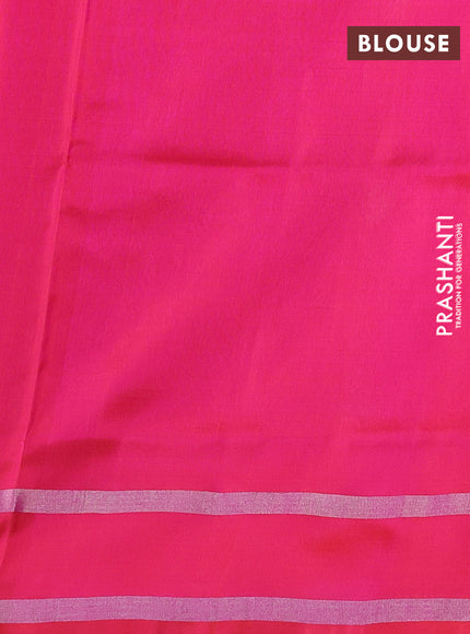 Pink  Uppada Silk Saree - Coin Buttas