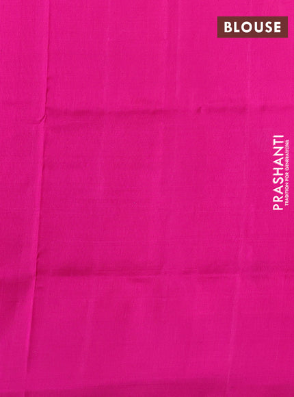 Pink  Uppada Silk Saree - Coin Buttas