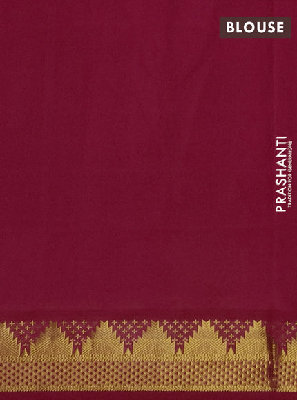 Pink Semi Silk Cotton Saree