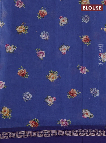 Blie  Kota Silk Cotton Saree - Floral Prints