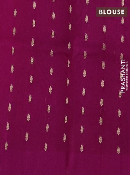 Pink Banarasi Organza Silk Saree - Buttas