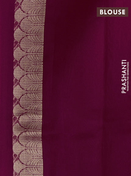 Pink Banarasi Organza Silk Saree - Buttas