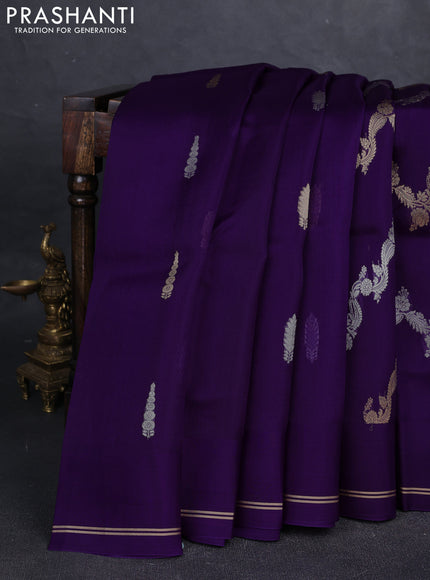 Green Banarasi Organza Silk Saree -Zari Weaves