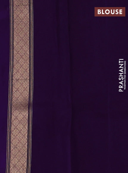 Green Banarasi Organza Silk Saree -Zari Weaves