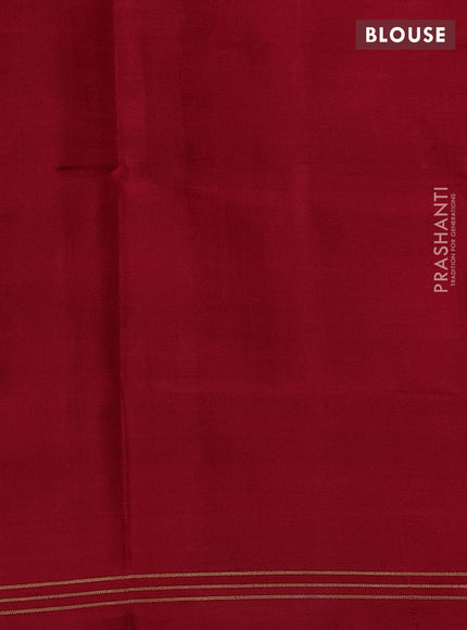 Maroon Rajkot Patola Silk Saree