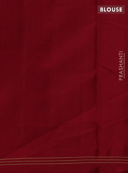 Maroon Rajkot Patola Silk Saree