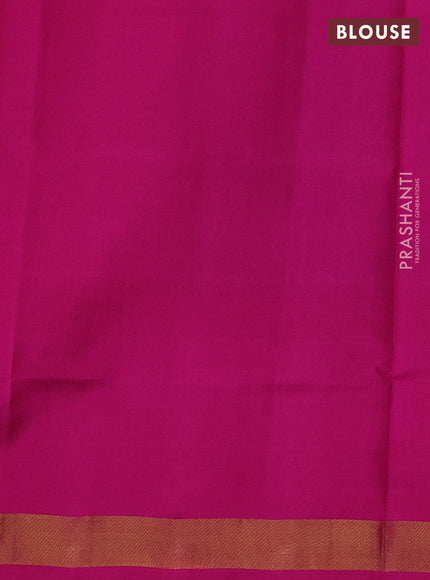 Grey & Pink Rajkot Patola Silk Saree
