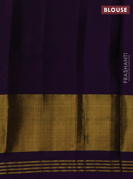 Purple Rajkot Patola Silk Saree