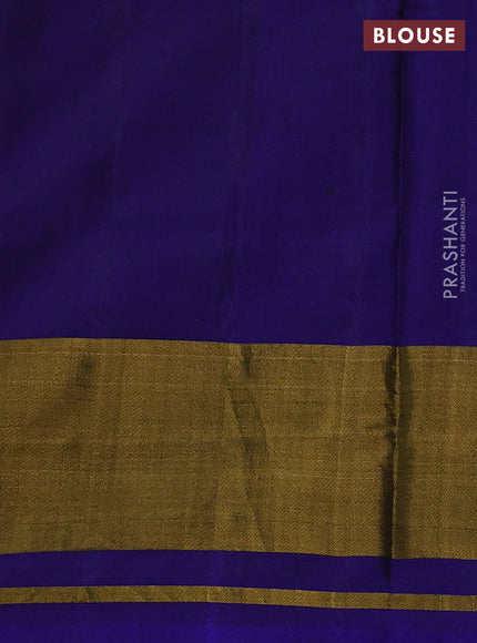 Blue Rajkot Patola Silk Saree