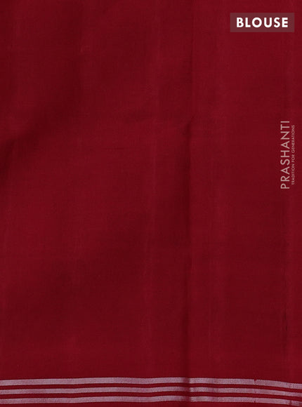 Maroon & Red Rajkot Patola Silk Saree
