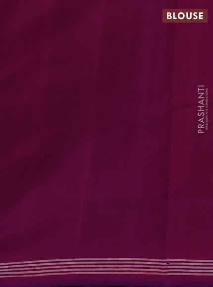 Violet & Maroon Rajkot Patola Silk Saree