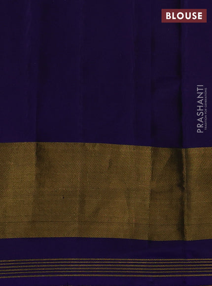 Pink & Blue Rajkot Patola Silk Saree