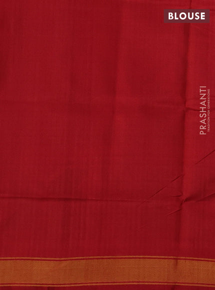 Orange & Maroon Rajkot Patola Silk Saree