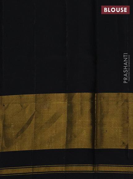 Black Rajkot Patola Silk Saree