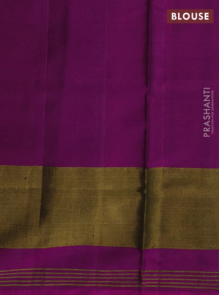 Purple Rajkot Patola Silk Saree