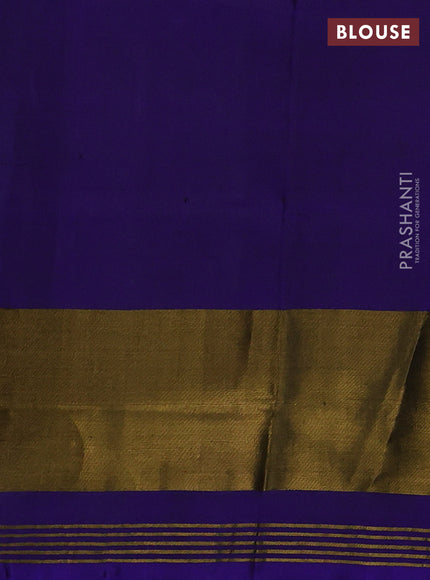 Blue Rajkot Patola Silk Saree