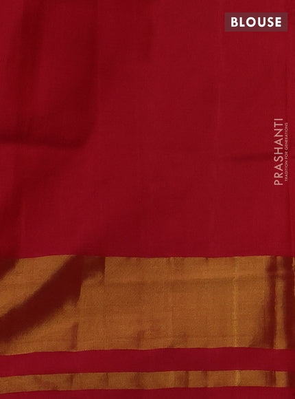 Yellow & Red Rajkot Patola Silk Saree