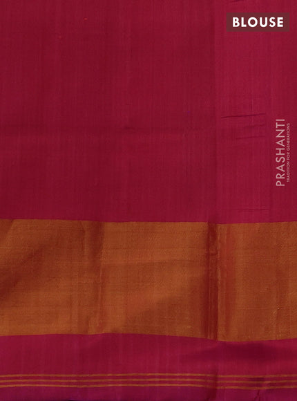 Green & Pink Rajkot Patola Silk Saree