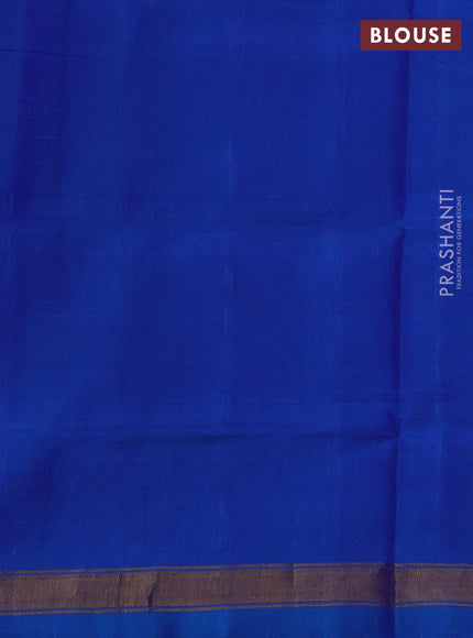 Blue Rajkot Patola Silk Saree