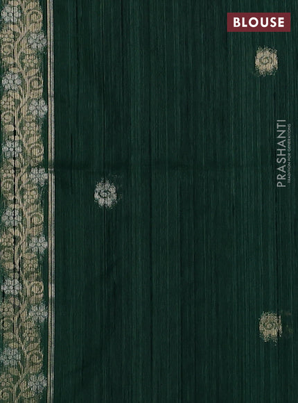 Green Bhagalpuri Tussar Saree