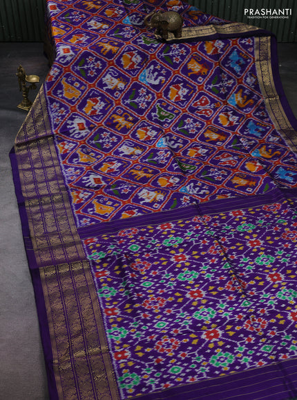 Blue Pochampally Silk