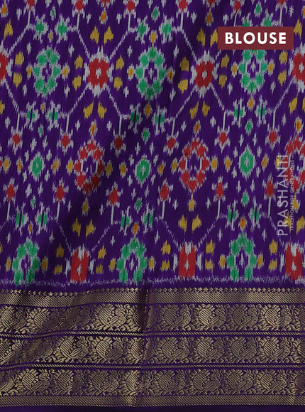 Blue Pochampally Silk